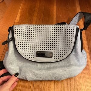 Marc jacobs blue and black handbag